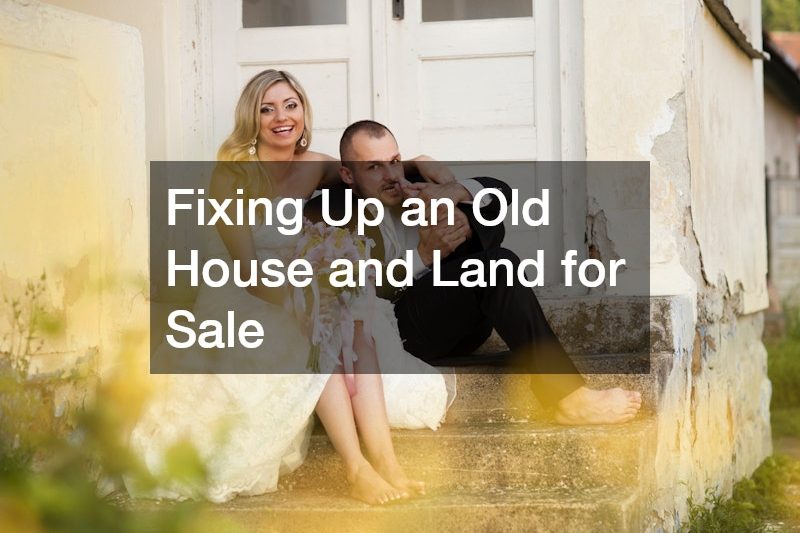 Fixing Up an Old House and Land for Sale
